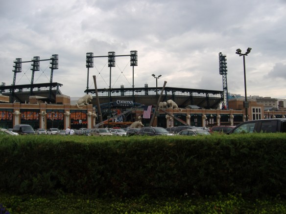 comerica part, detroit, michigan the approach