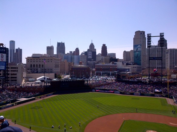 comerica park april 2013